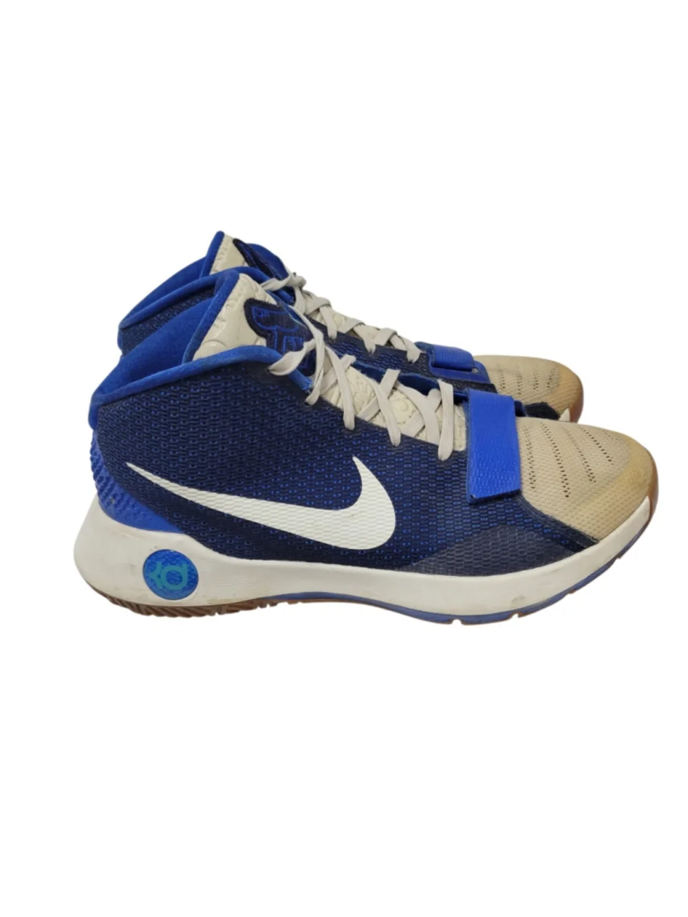 Nike Men's KD Trey 5 Basketball High-Top Blue Shoes #812558-442 Lace-Up Size 12